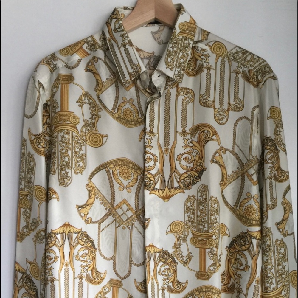 Versace Baroque Silk Shirt